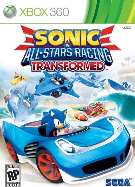 Игра для приставки SEGA Sonic & All-Star Racing Transformed (Xbox 360)
