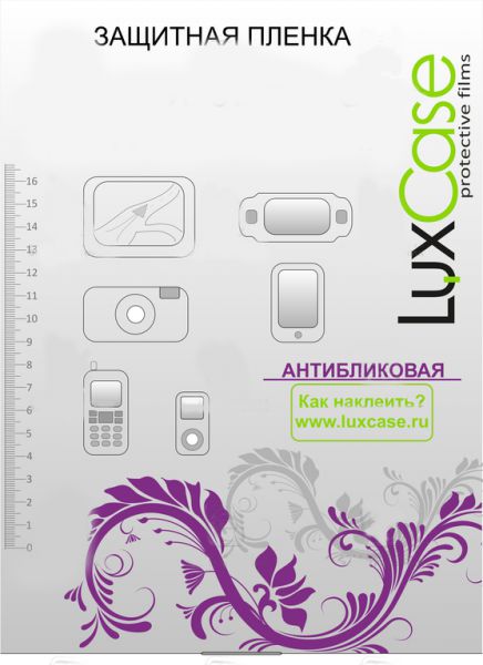 Защитная пленка для мобильного телефона LuxCase для Samsung Galaxy Y Duos S6102 Антибликовая
